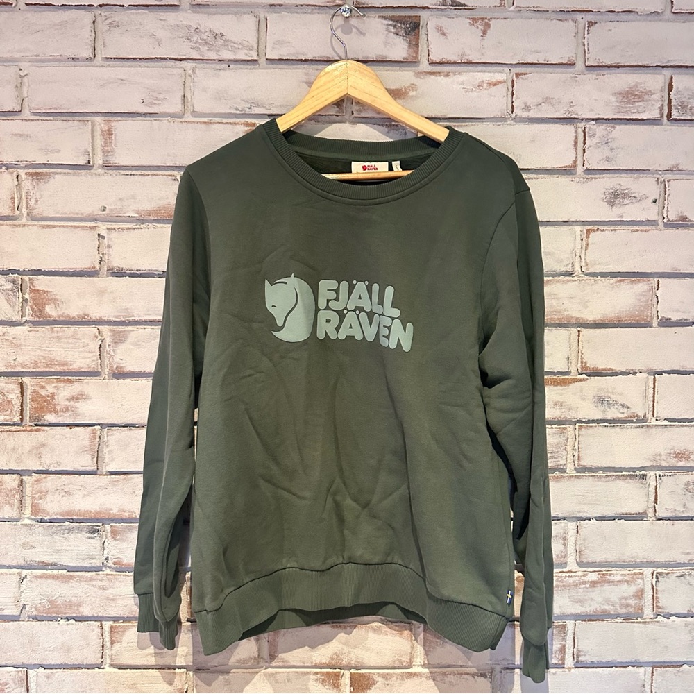 FjallRaven logo crew neck sweatshirt NEW